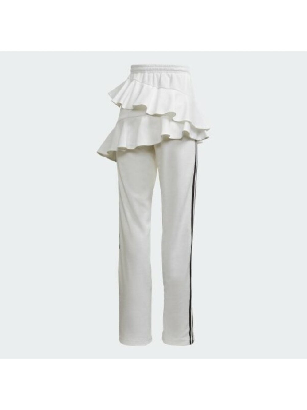 Adidas x J KOO FT9891 Ruffled Velour Track Pants White ( S ) - Picture 2 of 8
